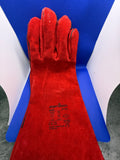Mănuși sudor lungi ignifugate Reflex Red – Cod NC 42032910